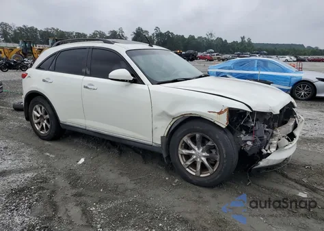 2008 Infiniti Fx35 from USA, damaged, VIN JNRAS08W08X209779